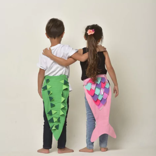 Producto - Cola de dino y sirena