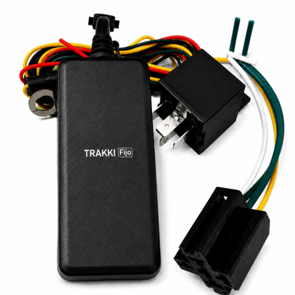 Producto - TRAKKI Fijo GPS localizador rastreador vehicular 4g + corta corriente