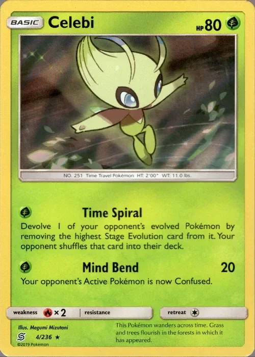 Producto - Celebi - 4/236 - Unified Minds - Holo
