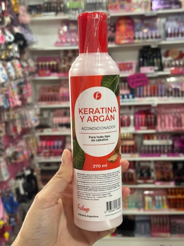 Producto - ACONDICIONADOR KERATINA Y ARGAN