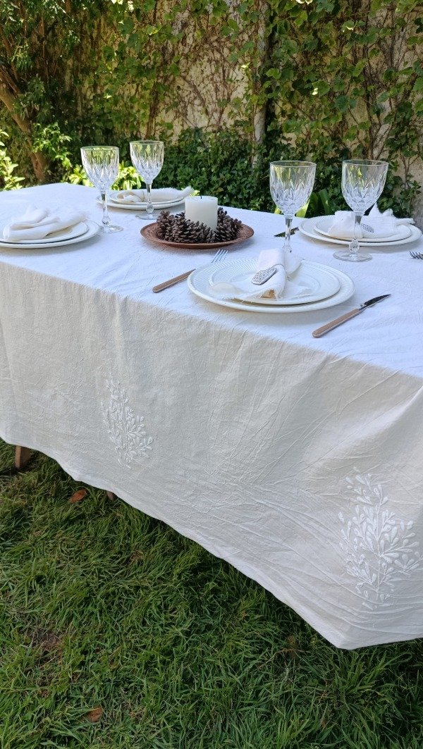 Producto - Mantel Fiestas Tusor Relieve