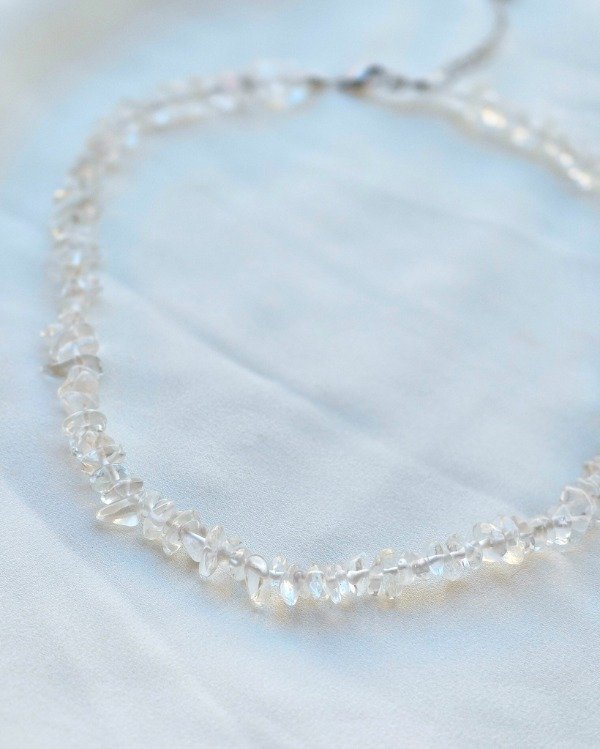 Producto - Collar Escalla cuarzo cristal