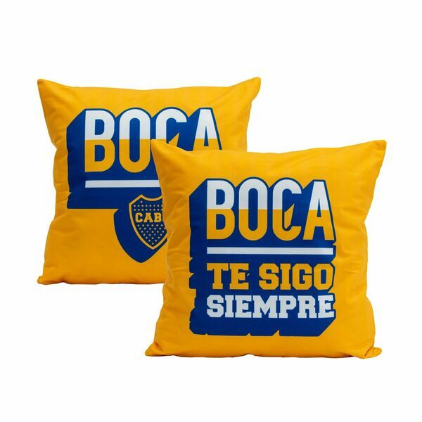 Producto - Funda de almohada Boca Juniors para decoracion hogar y regalos