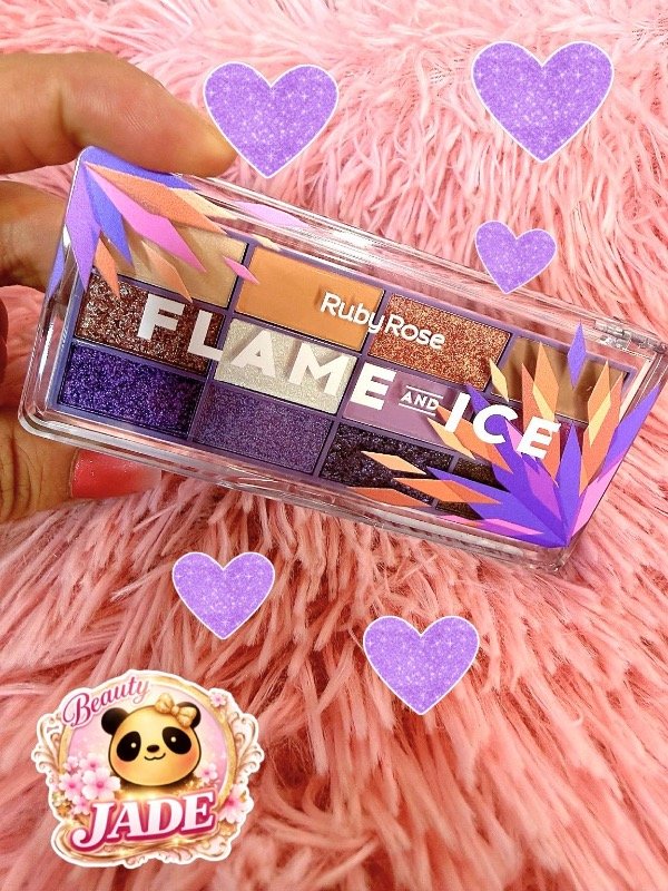 Producto - Paleta de sombras flame and ice - Ruby Rose