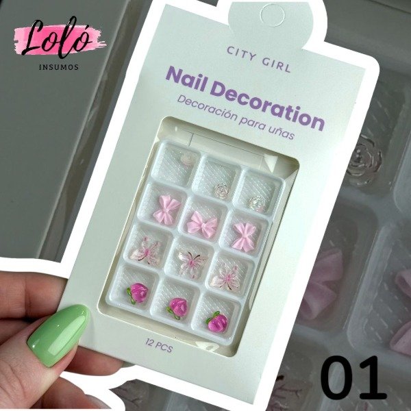 Producto - Deco Apliques  - City Girl 01 al 06 (escoger diseño)