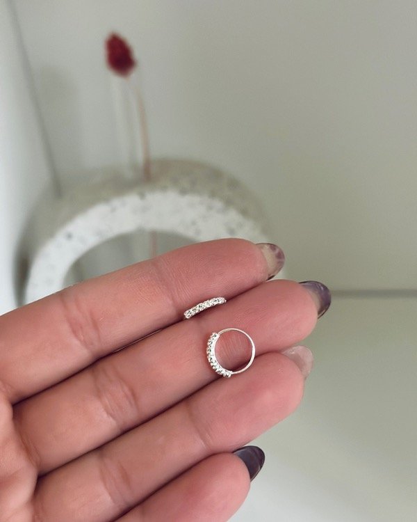 Producto - Argolla con cubic piercing 10mm (por unidad)