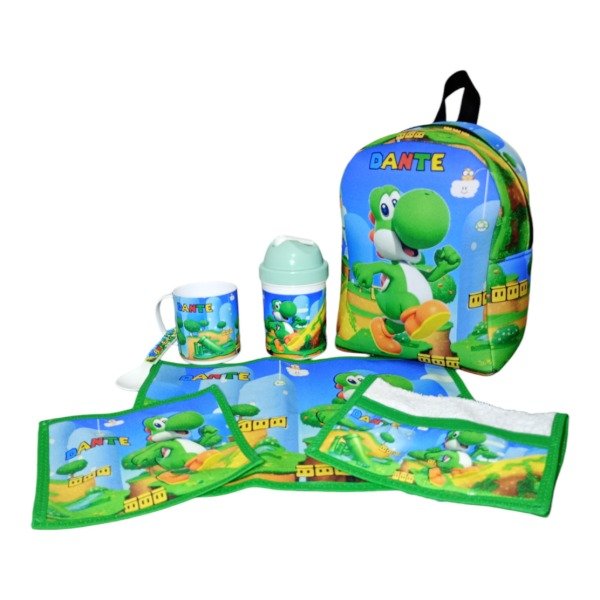 Producto - Set De Jardín Súper Mario 3 Personalizado con Nombre