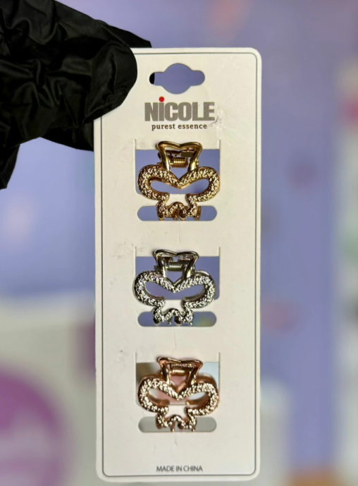 Producto - Prensas medianas x 3 u para el pelo