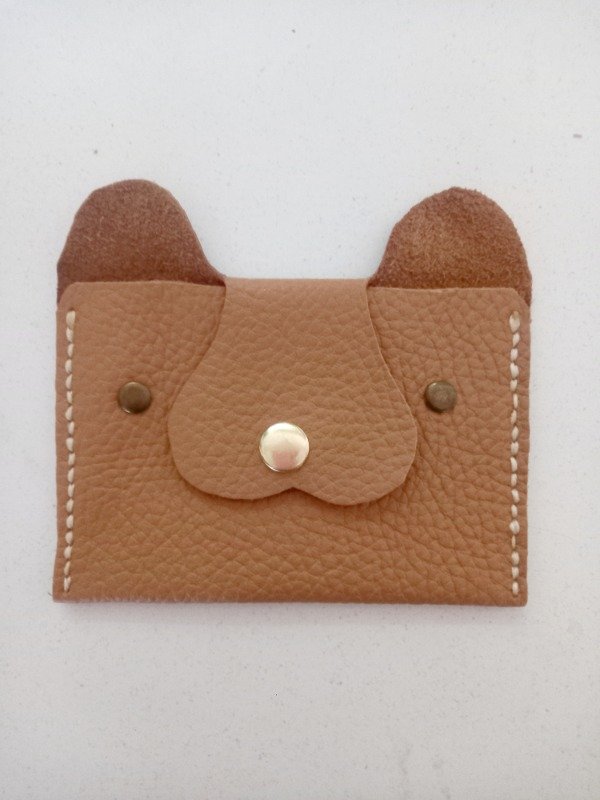 Producto - Monedero tarjetero animal Miel