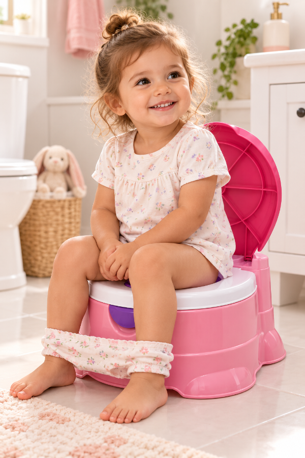 Producto - Pelela Infantil con Tapa y Asiento Reductor - 2