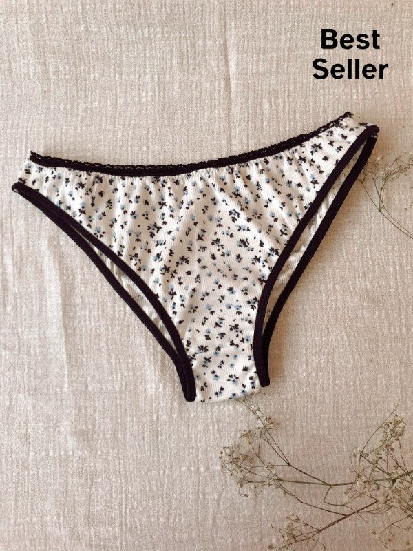 Producto - Vedetina clásica Azucena morley estampado