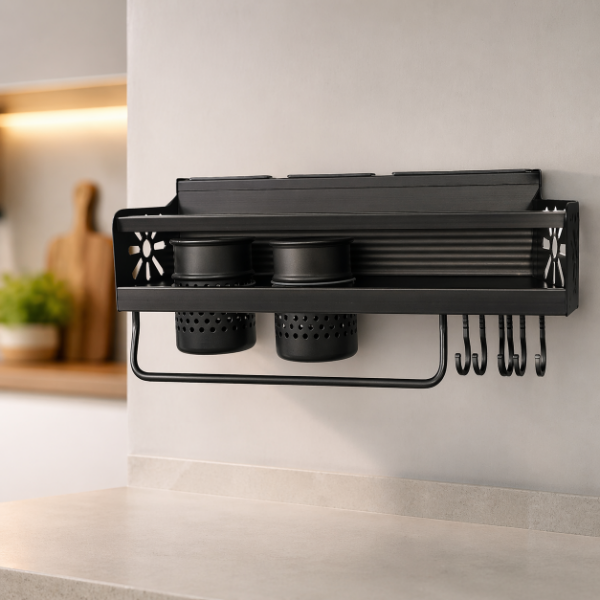 Producto - Soporte Organizar Colgante de Pared para Utensilios de Cocina