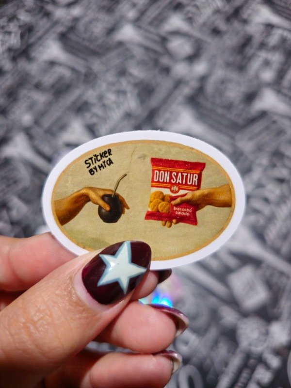 Producto - Sticker diseño mate