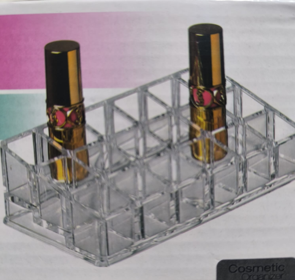 Producto - Organizador de maquillaje acrilico 18 divisorios 16.5cm - 2