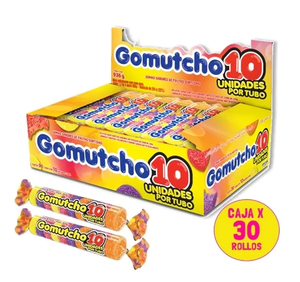 Producto - ROLLO GOMITA GOMUTCHO X30
