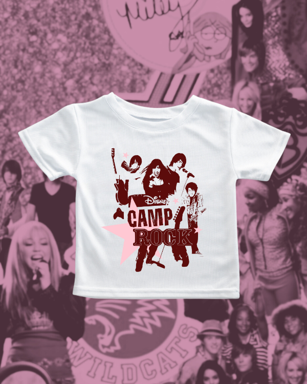 Camp rock baby tee