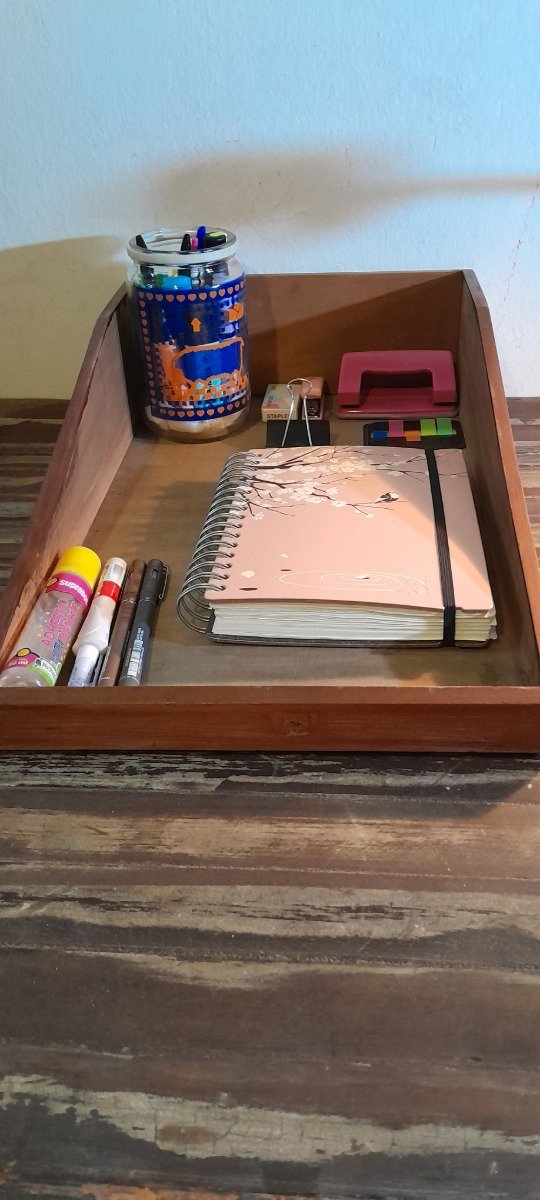 Producto - Archivero de madera para escritorio