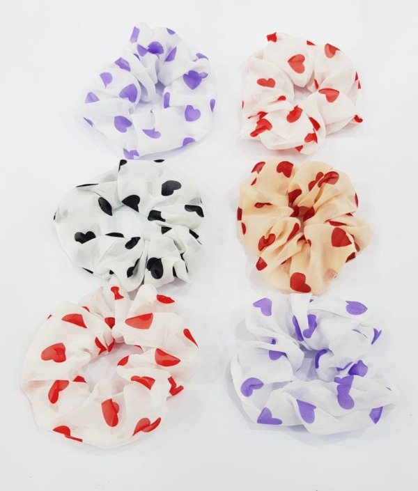 Producto - PACK X12 SCRUNCH LUNARES (colores surtidos)