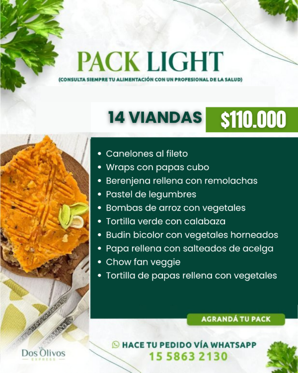 Producto - Pack Light x 14