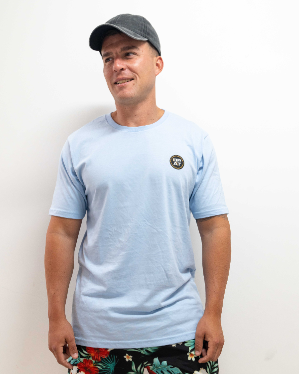 Producto - Remera Mónaco celeste