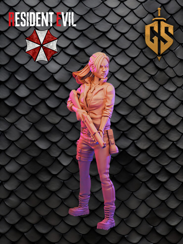 Producto - Claire Redfield 30mm - Resident Evil