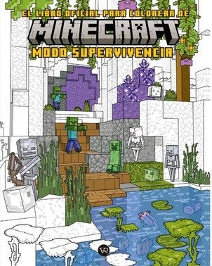 Producto - MINECRAFT LIBRO OFICIAL PARA COLOREAR