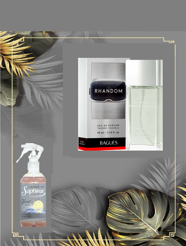 Producto - Perfume Set/combo Rhandom + Perfume Textil Ghost Masculino