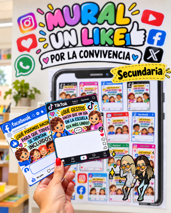Producto - UN LIKE POR LA CONVIVENCIA. Secundaria