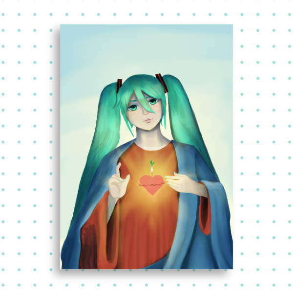 Producto - MIKU DIOSA - Ilustración - 0