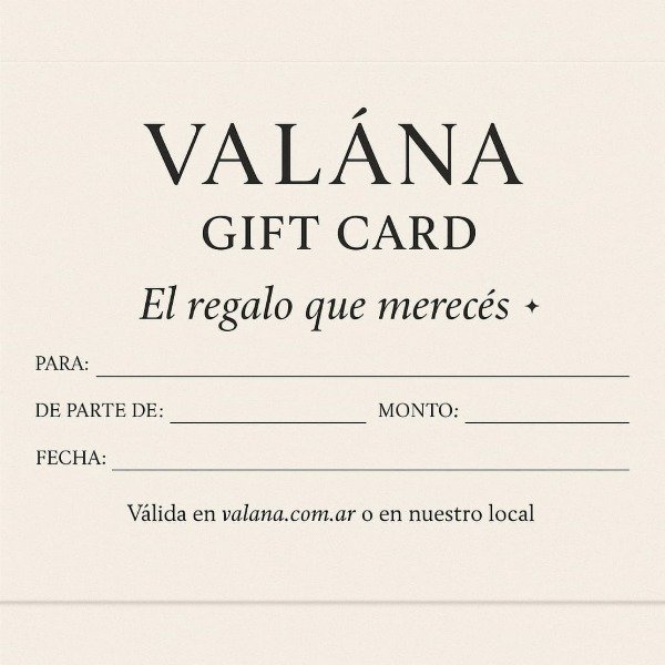 Producto - GIFT CARD