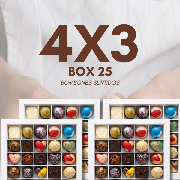 Producto - 4x3 Box 25 - Edición Semana de la Dulzura