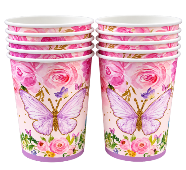 Producto - vaso descartable mariposa