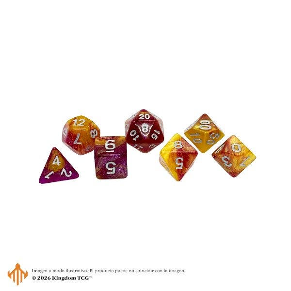 Producto - Set de Dados Poliédricos (7 Piezas) [Varios Modelos] - 0