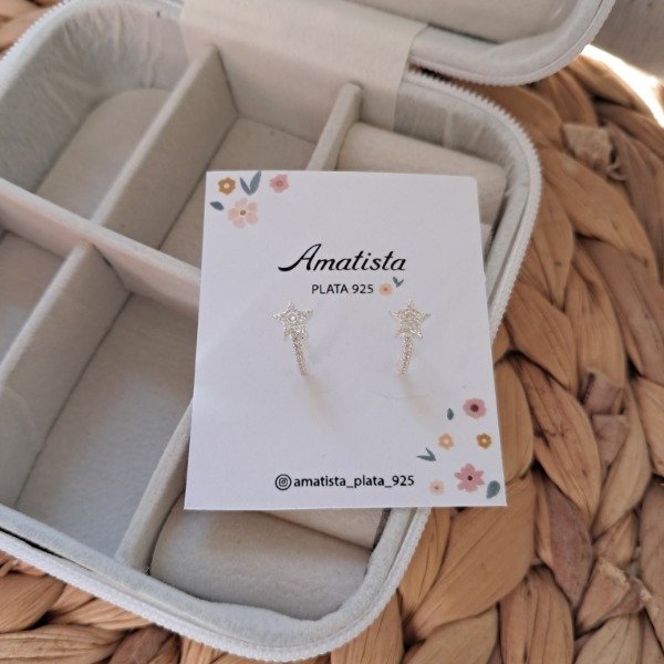 Producto - AROS PASANTES MEDIA ARGOOLA MINIESTRELLA