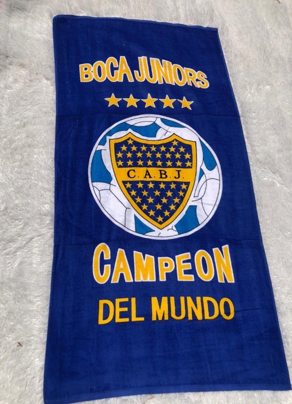 Producto - Toallon de algodón futbol