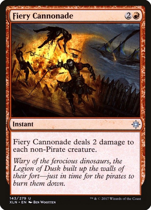 Producto - Fiery Cannonade  Ixalan