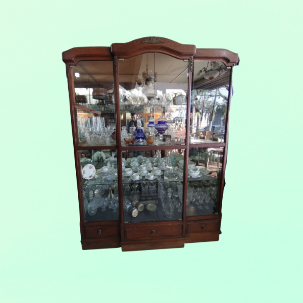 Producto - Vitrina de Roble 8 puertas