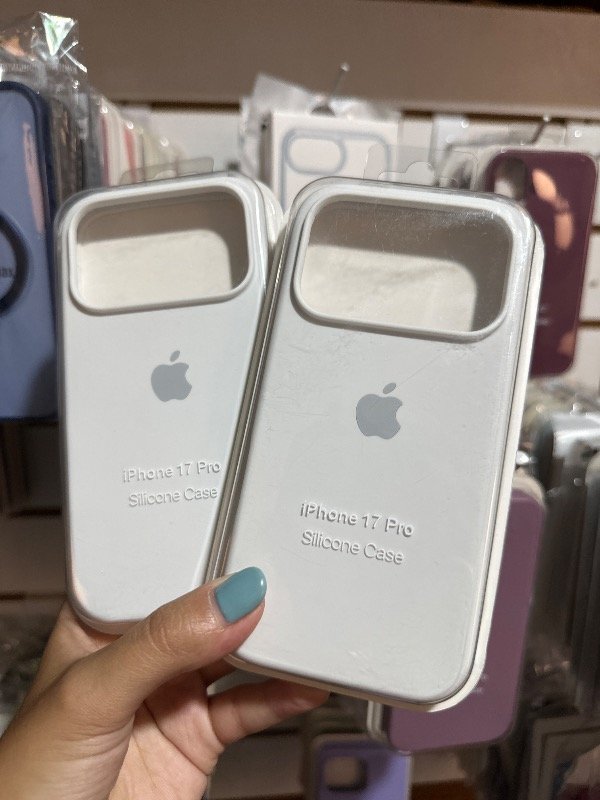 Producto - SILICONE CASE Blanca IPHONE 17 PRO