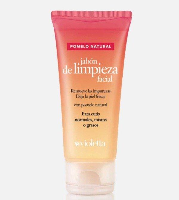 Producto - Jabon de limpieza facial Pomelo Natural Violetta Cosmeticos