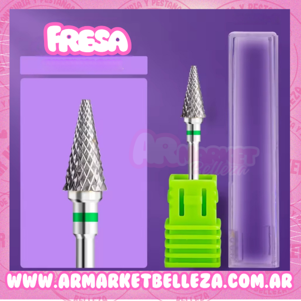 Producto - FRESA CARBURO TUNGSTENO VERDE