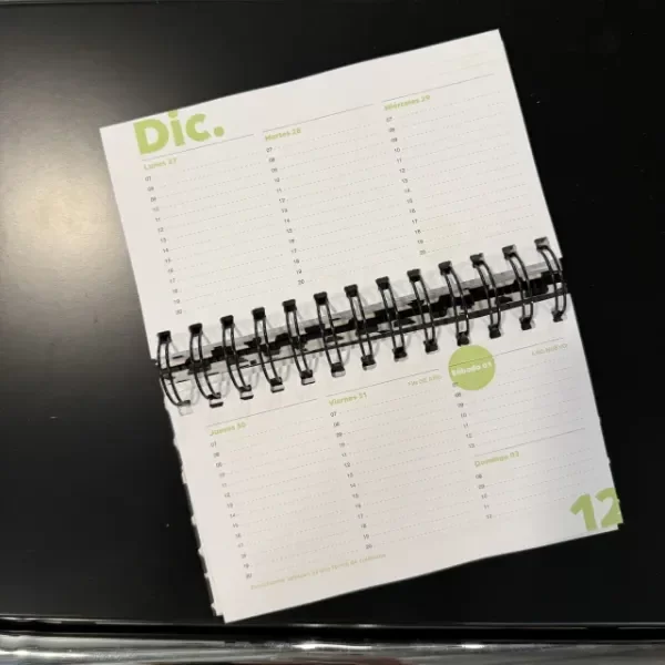 Producto - AGENDA BLACK AND WHITE - Pocket NEUTRA - 3
