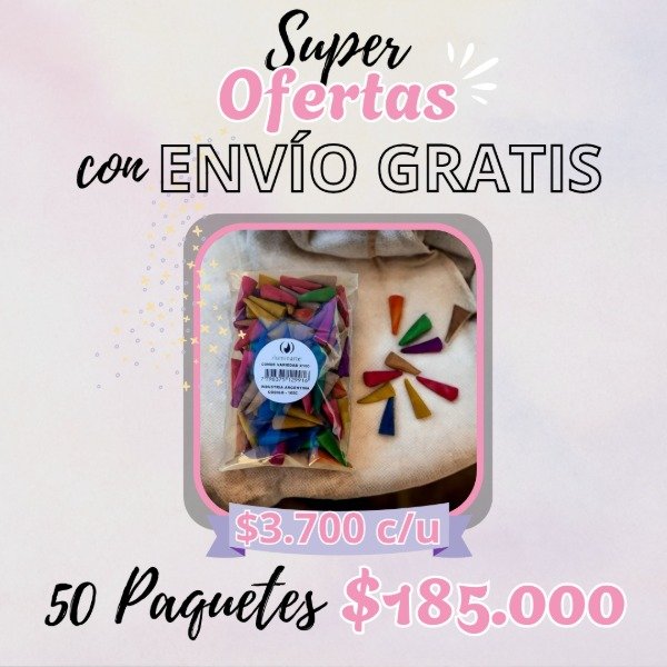 Producto - Conos Aromaticos (ENVIO GRATIS)