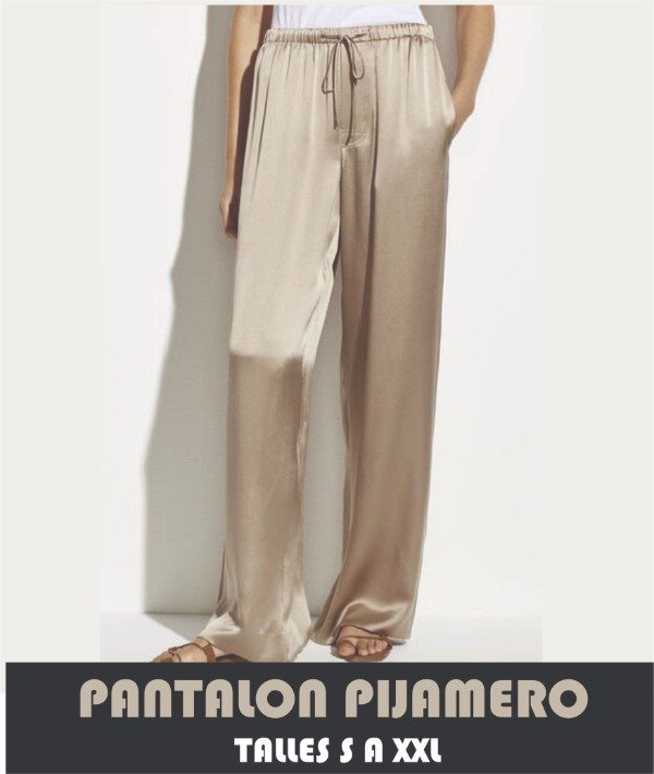 Producto - MOLDES PANTALON PIJAMERO DE SATEN O SIMILAR