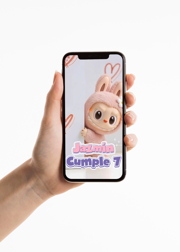 Producto - Video Invitación Animada Digital Labubu