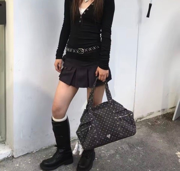 Producto - Cartera Dots Japan BLACKY - 1