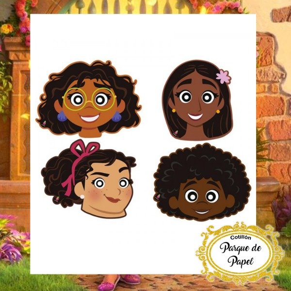 Producto - Antifaces Encanto (x10 u. surtido)