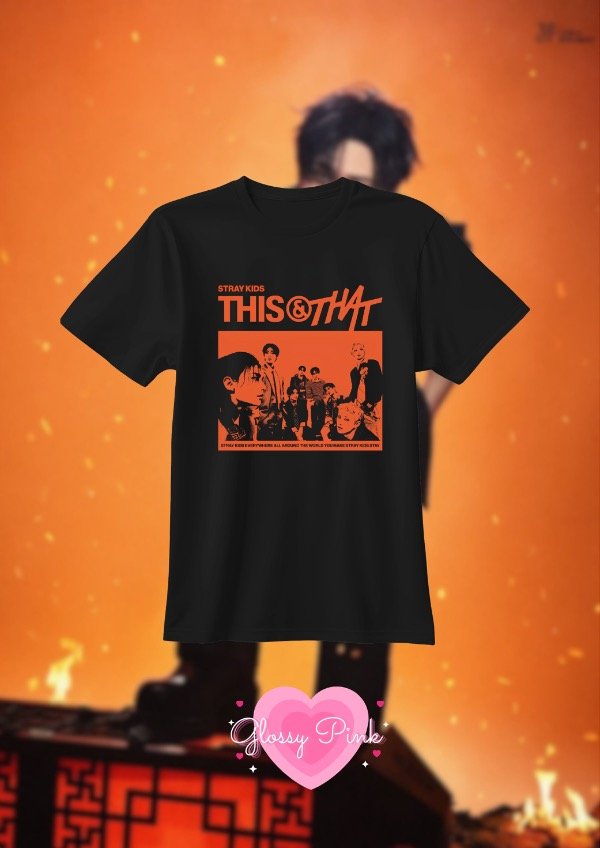 Producto - Remera Stray Kids This And That - DTF
