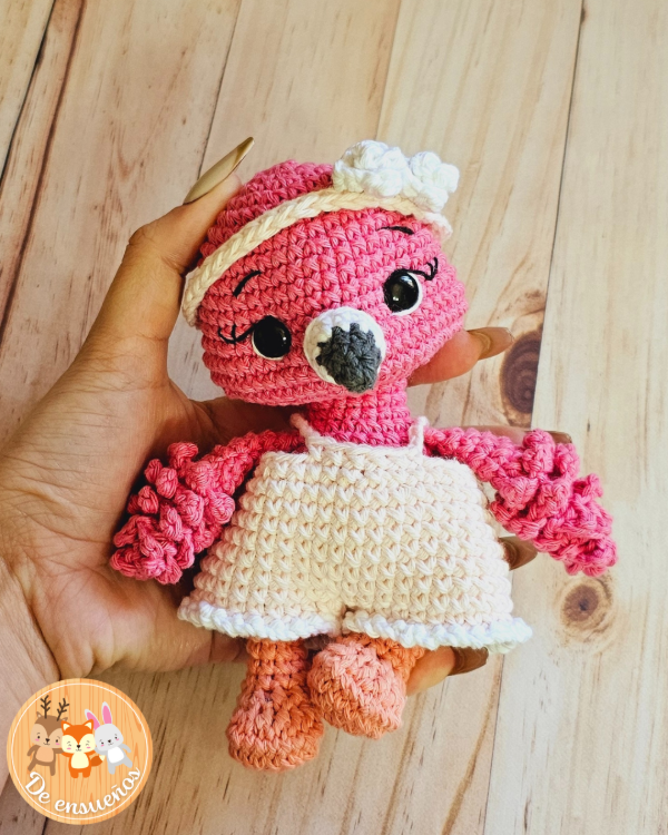 Producto - Pequeña Pinky - Guía de tejido
