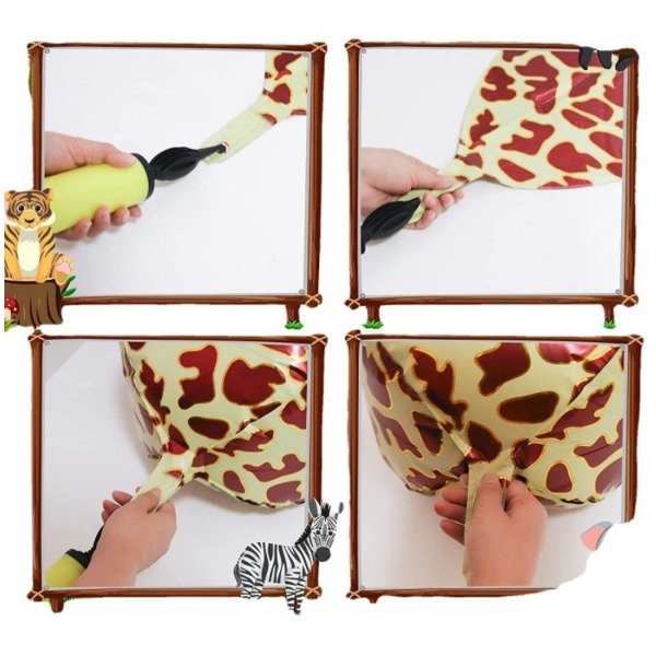 Producto - Esfera 4D leopardo animal Print - 1