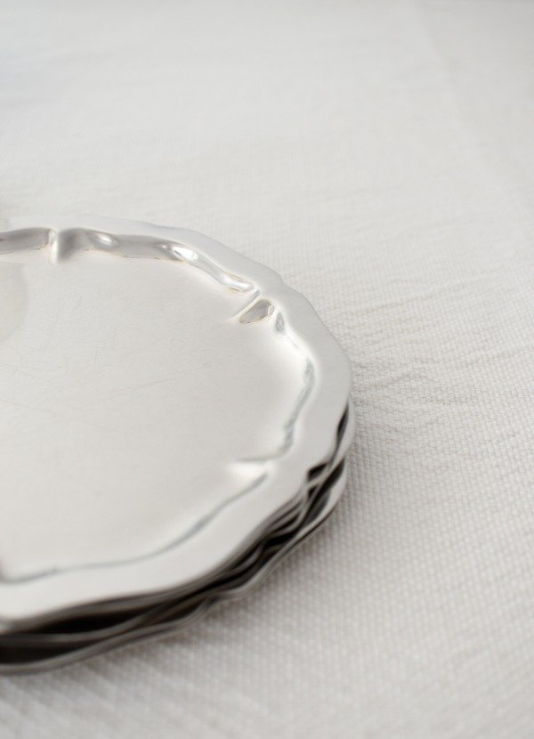 Producto - Set de seis platos de acero inoxidable PRAT - 2